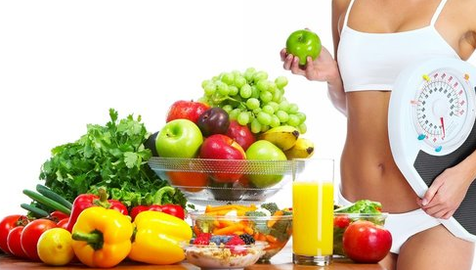 Verduras y frutas para perder peso